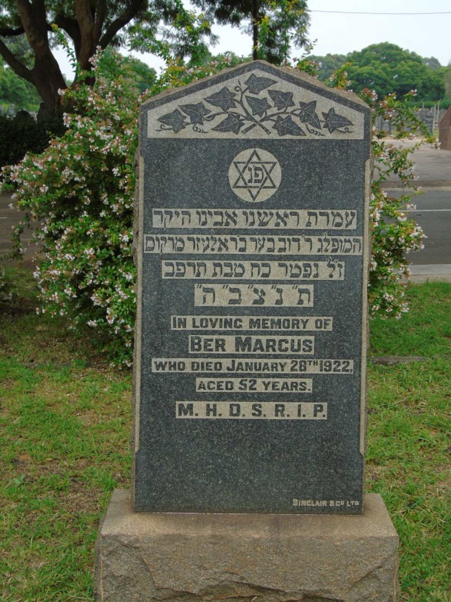 MARCUS Ber -1922