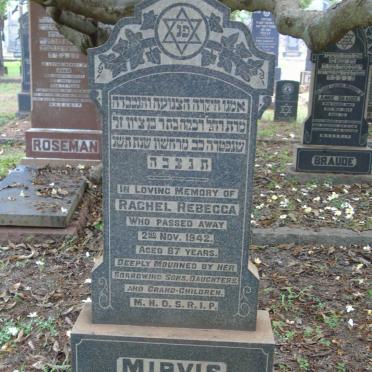 MIRVIS Rachel Rebecca -1942