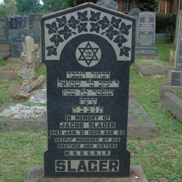 SLAGER Jacob -1928
