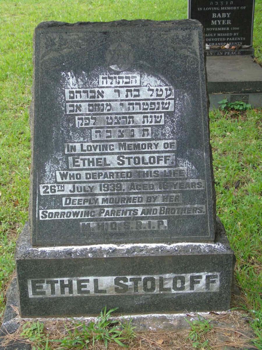 STOLOFF Ethel -1939