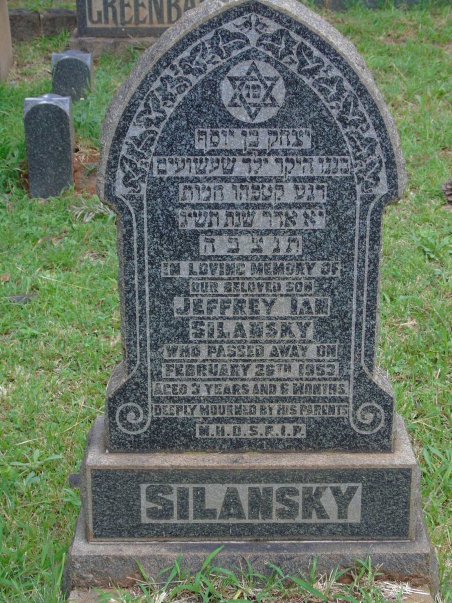 SILANSKY Jeffrey Ian -1953