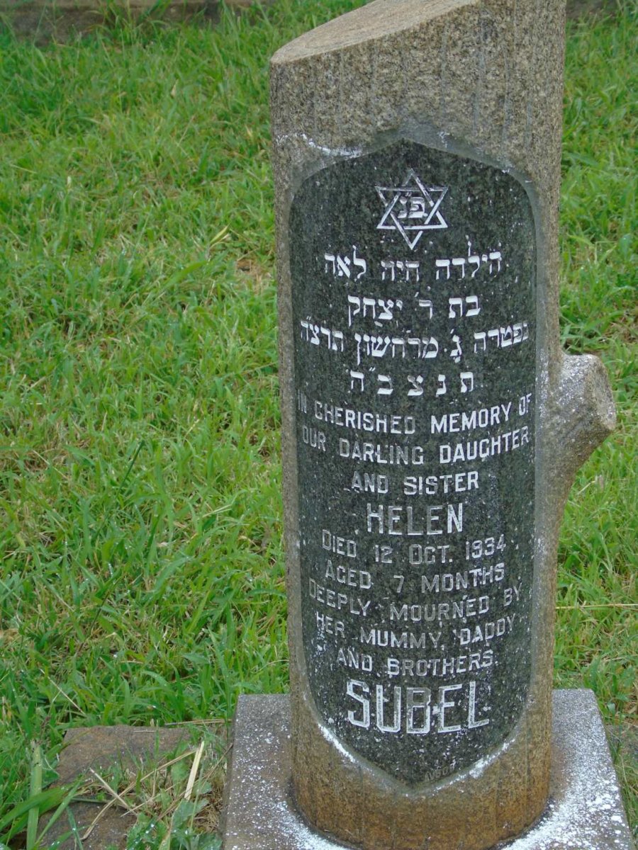 SUBEL Helen -1934