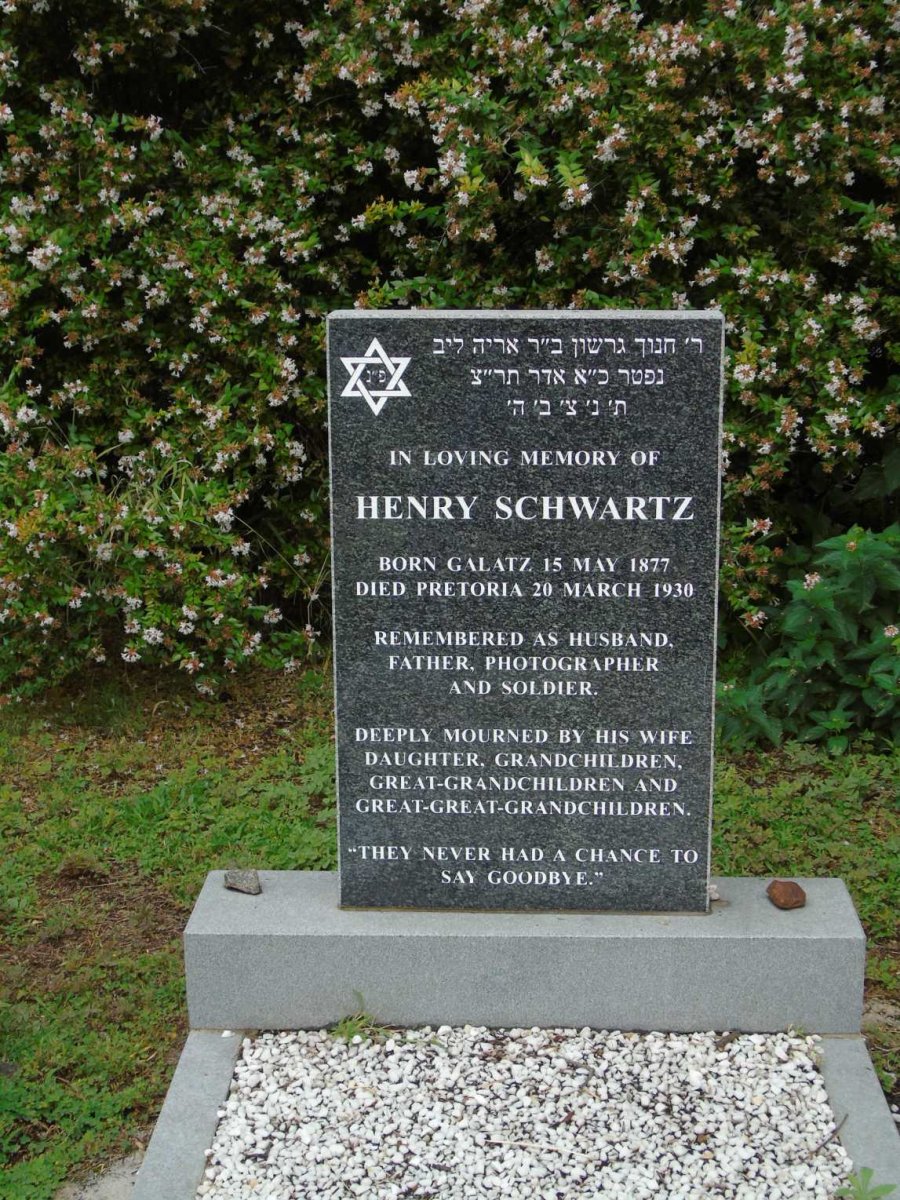 SCHWARTZ Henry 1877-1930