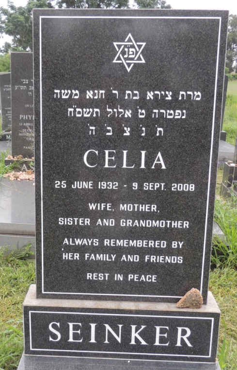 SEINKER Celia 1932-2880