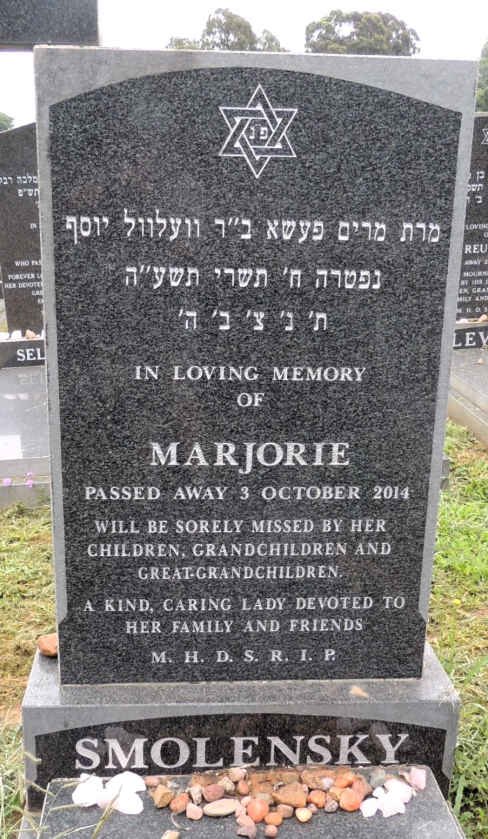 SMOLENSKY Marjorie -2014