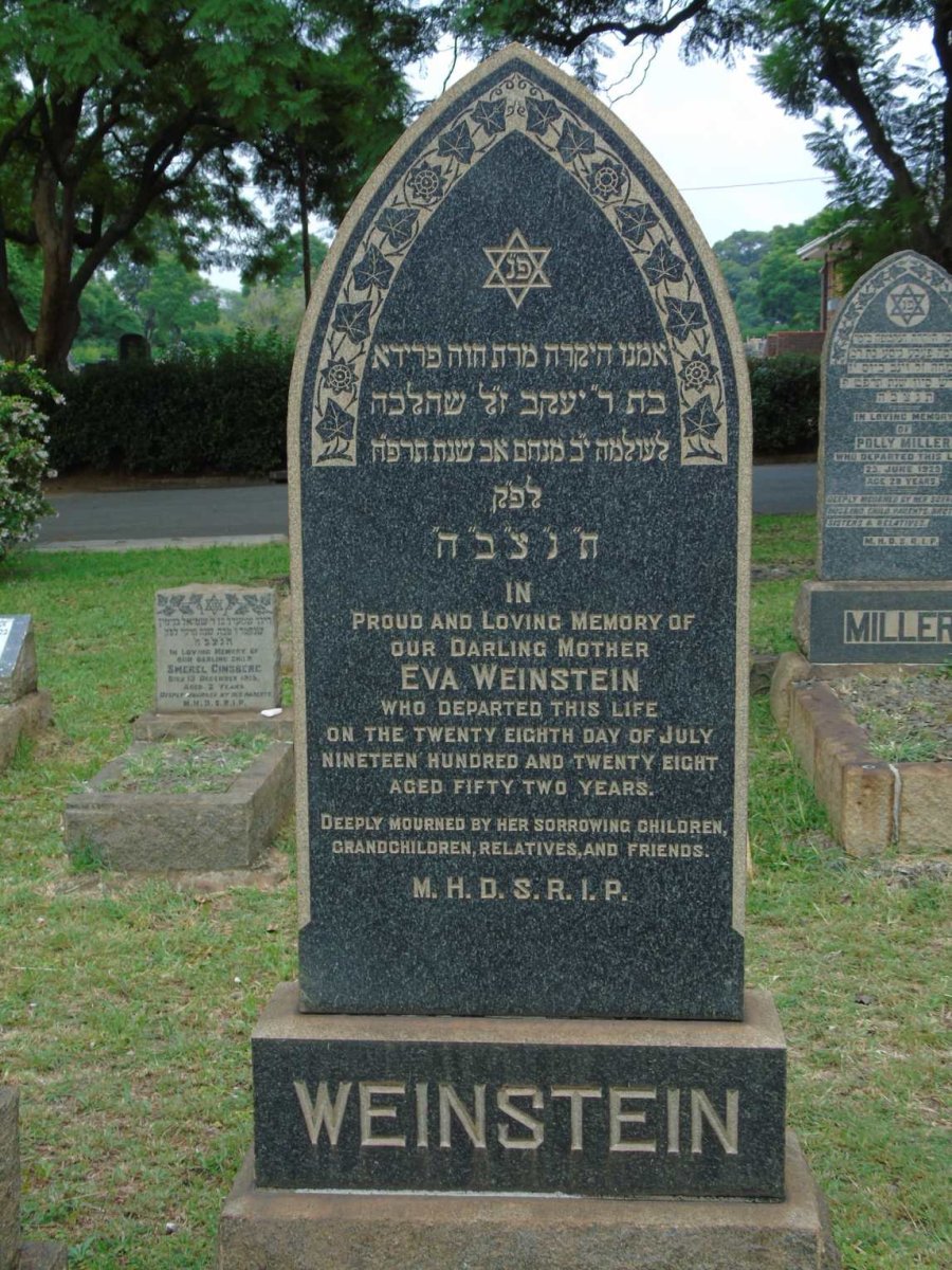WEINSTEIN Eva -1928