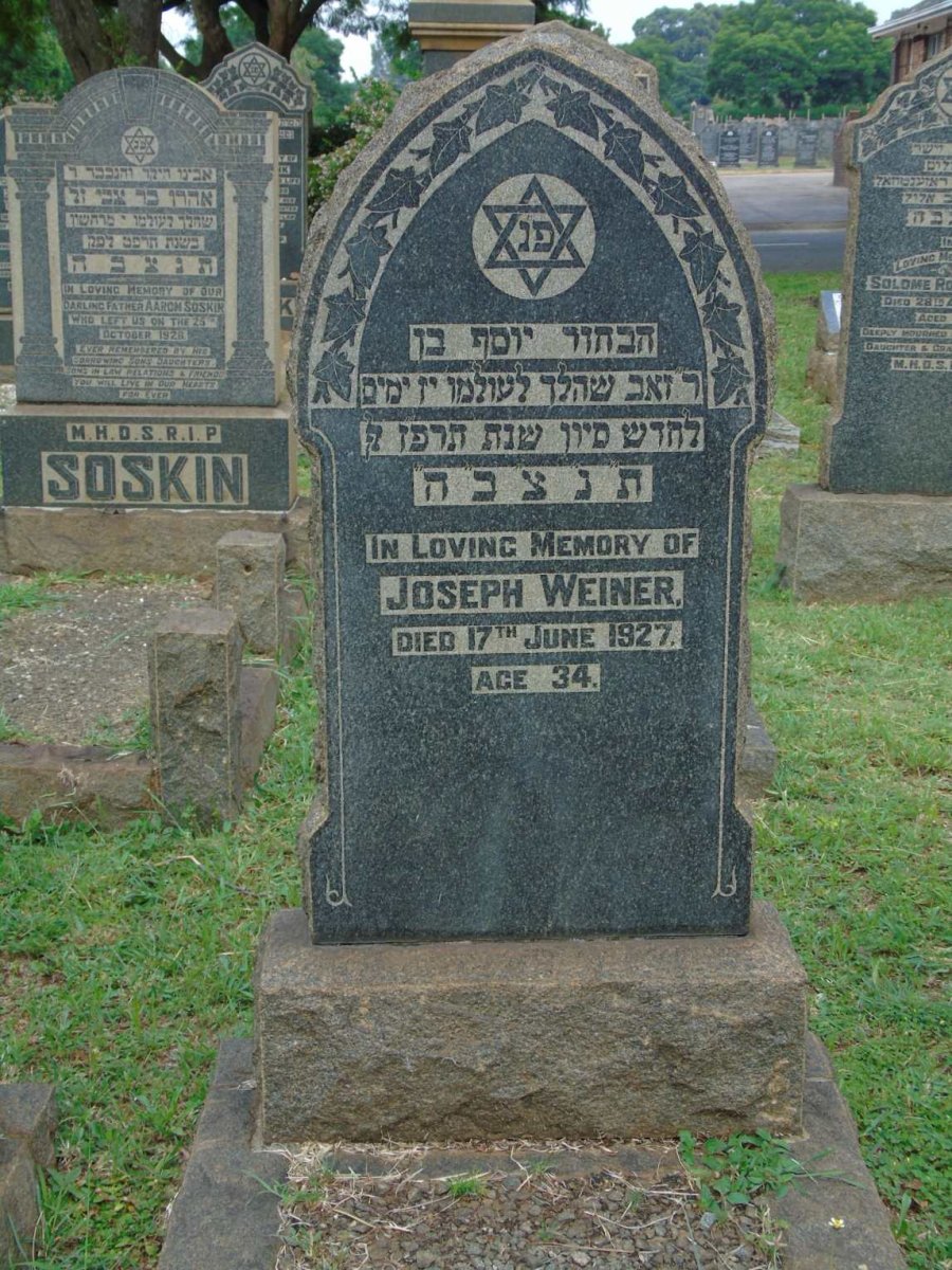 WEINER Joseph -1927
