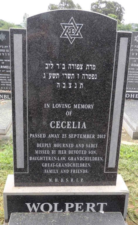 WOLPERT Cecelia -2012