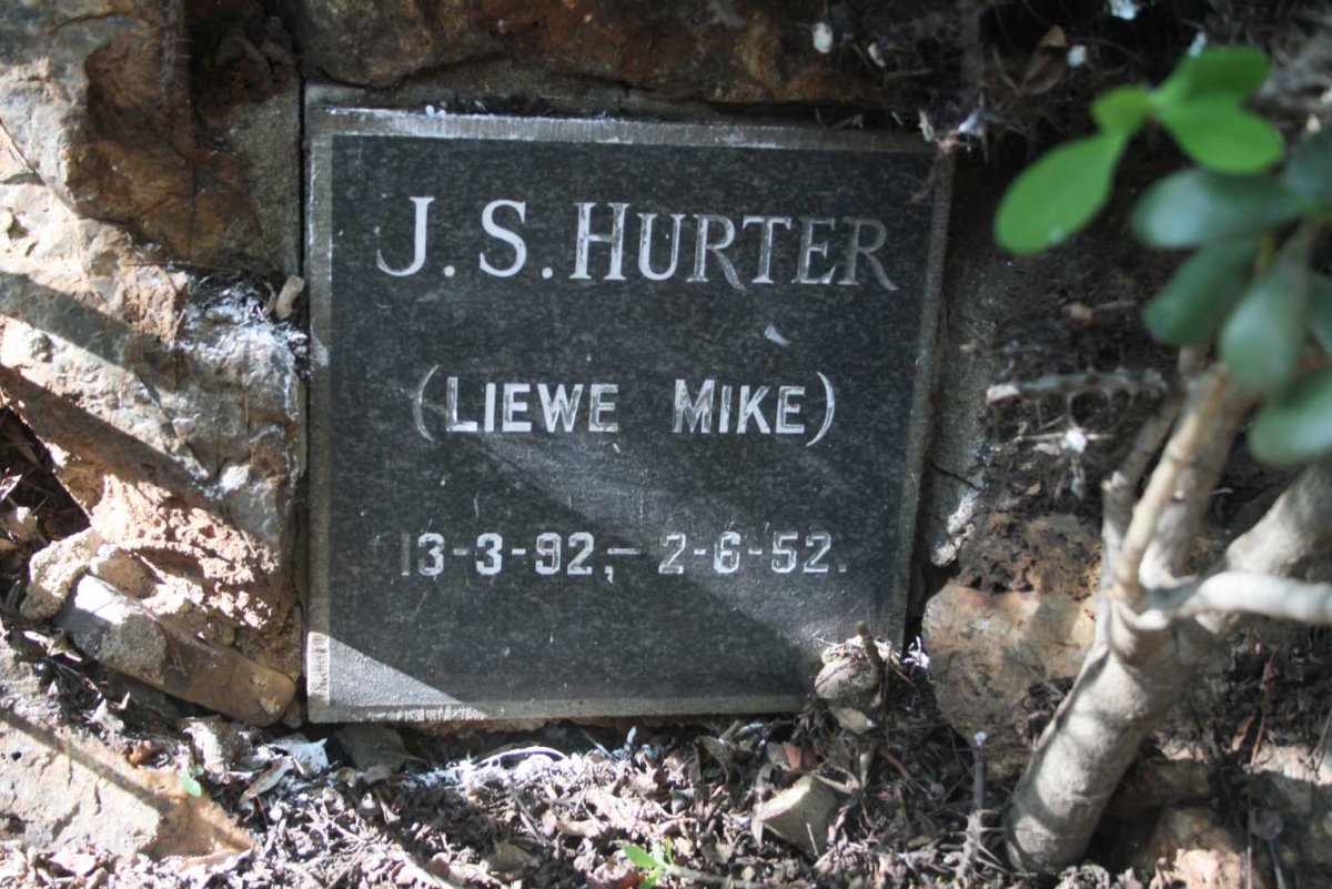 HURTER J.S. 1892-1952
