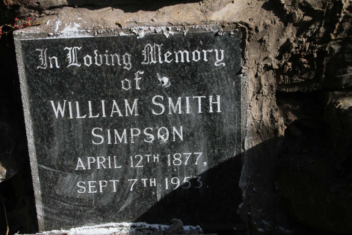SIMPSON William Smith 1877-1953
