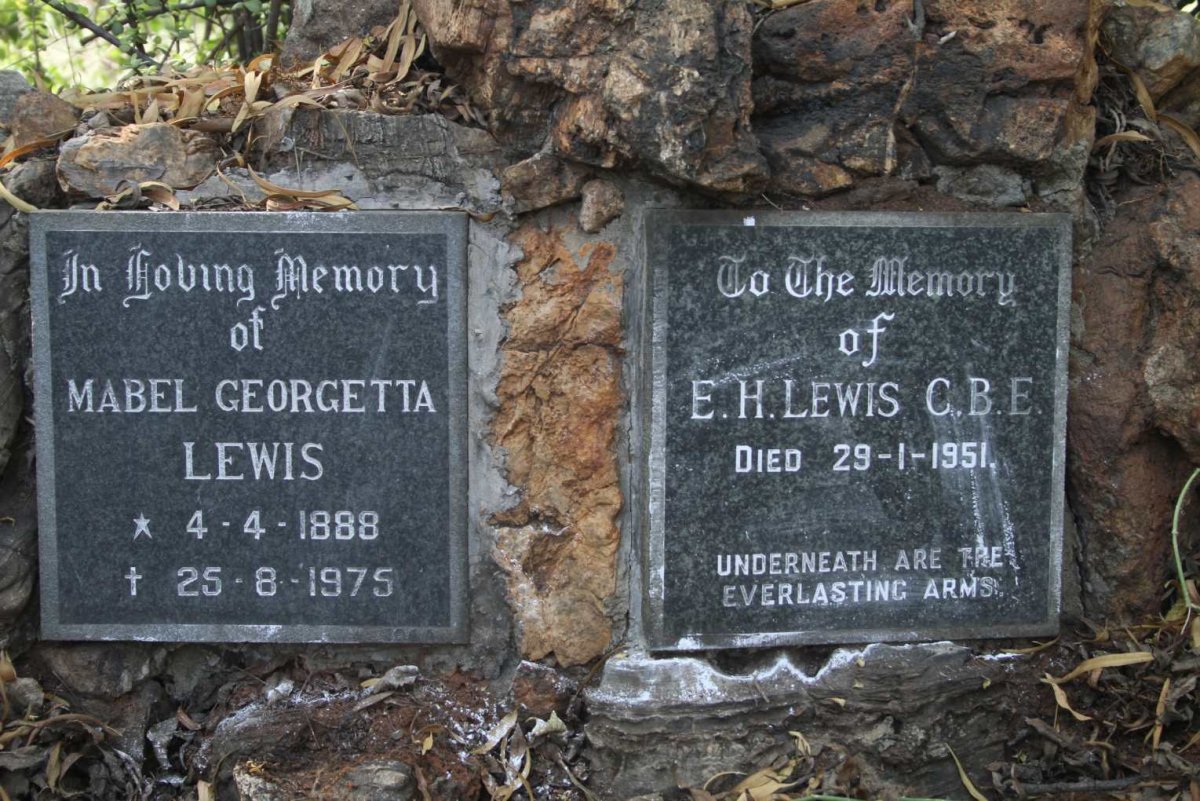 LEWIS E.H. -1951 :: LEWIS Mabel Georgetta 1888-1975