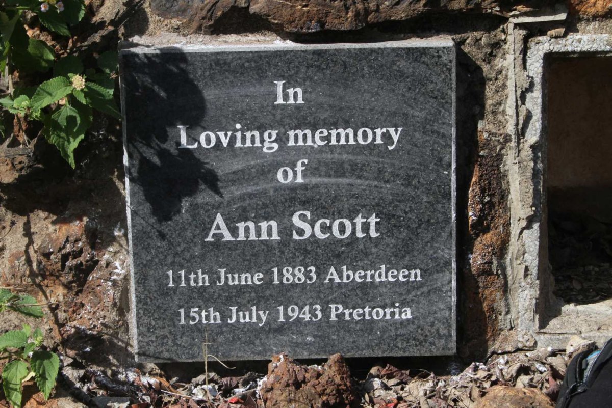 SCOTT Ann 1883-1943
