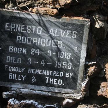 RODRIGUES Ernesto Alves 1913-1953