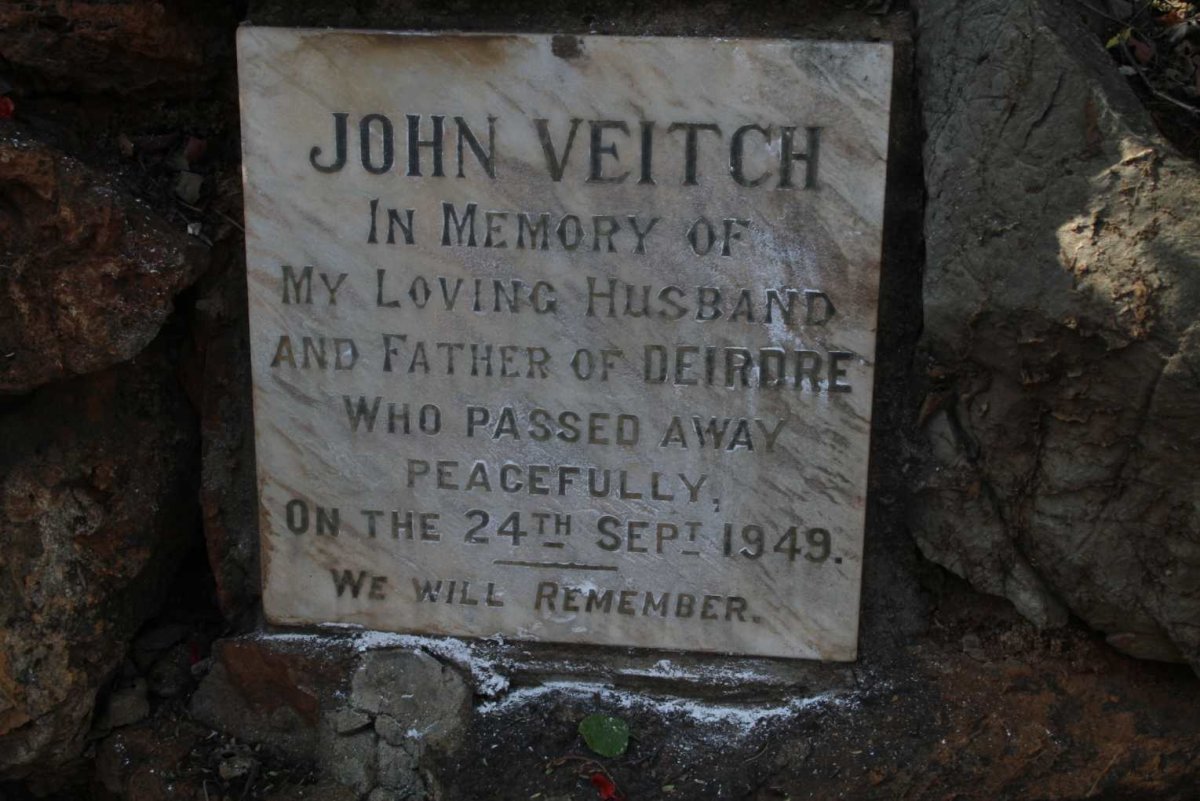 VEITCH John -1949