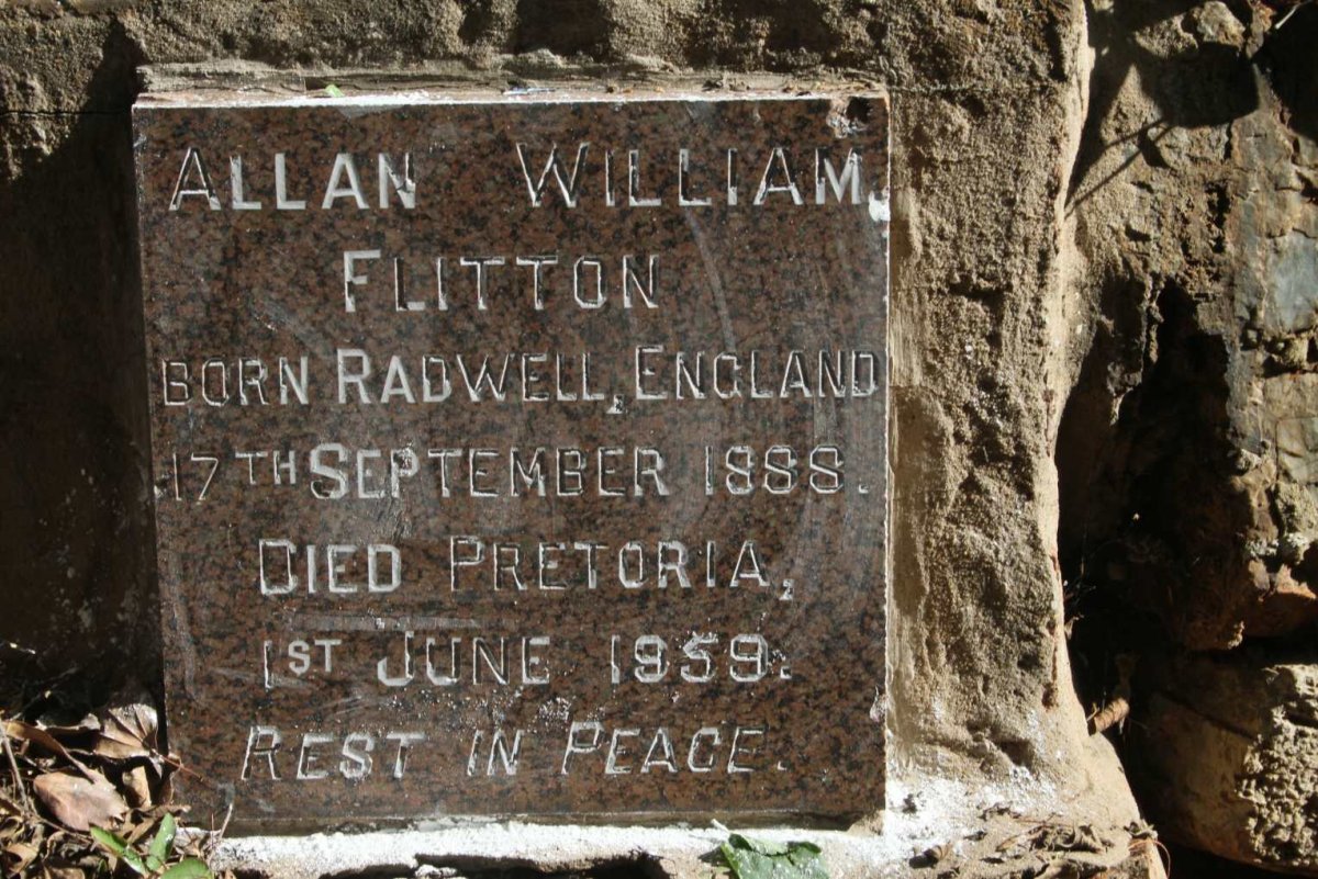 FLITTON Allan William 1888-1959