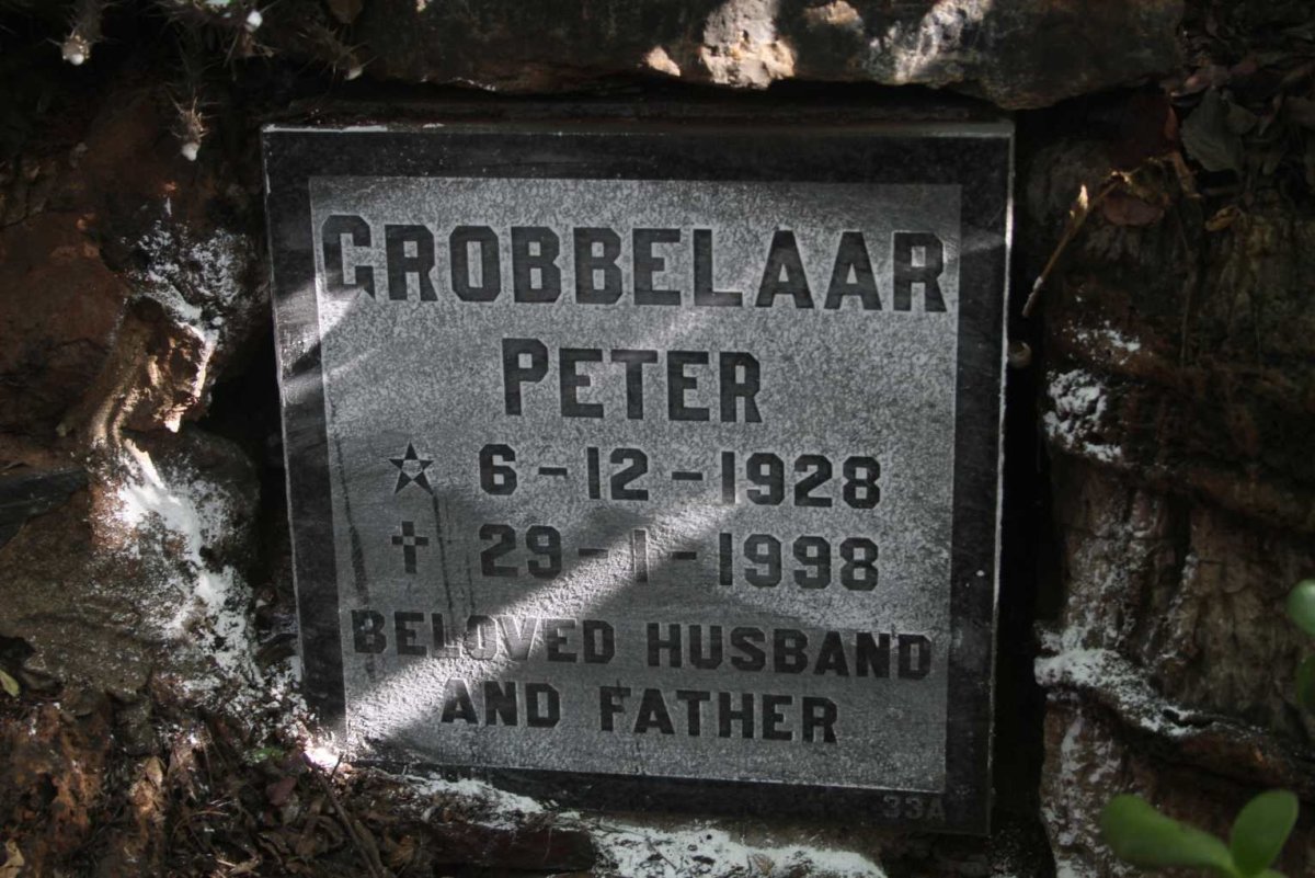 GROBBELAAR Peter 1928-1998