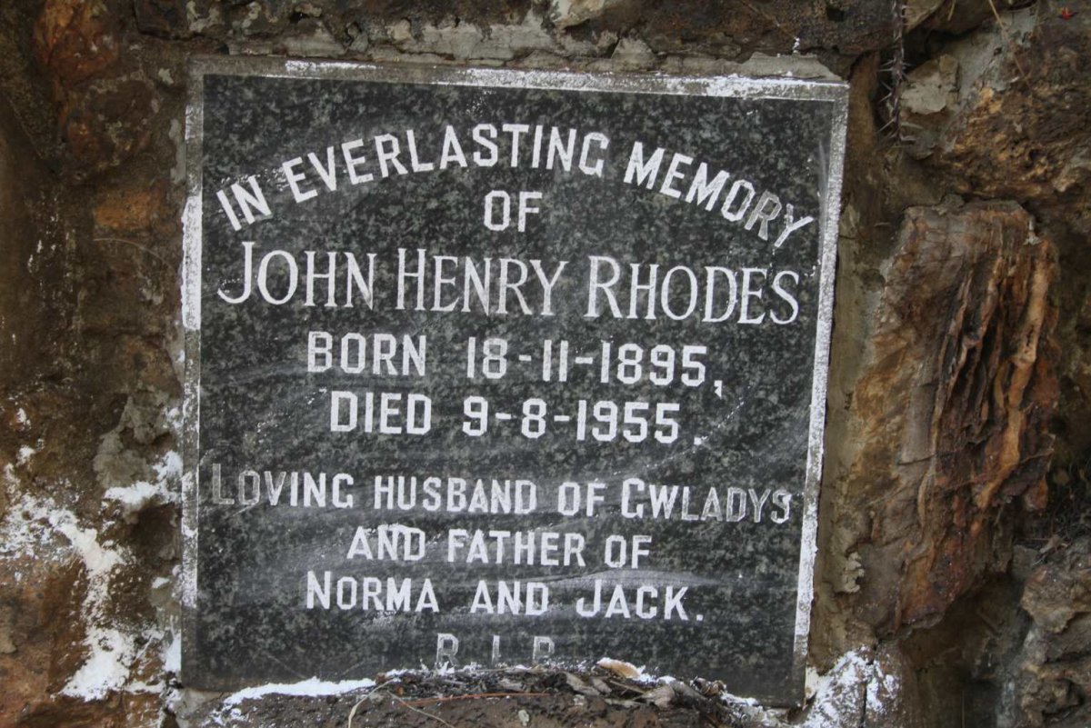 RHODES John Henry 1895-1955