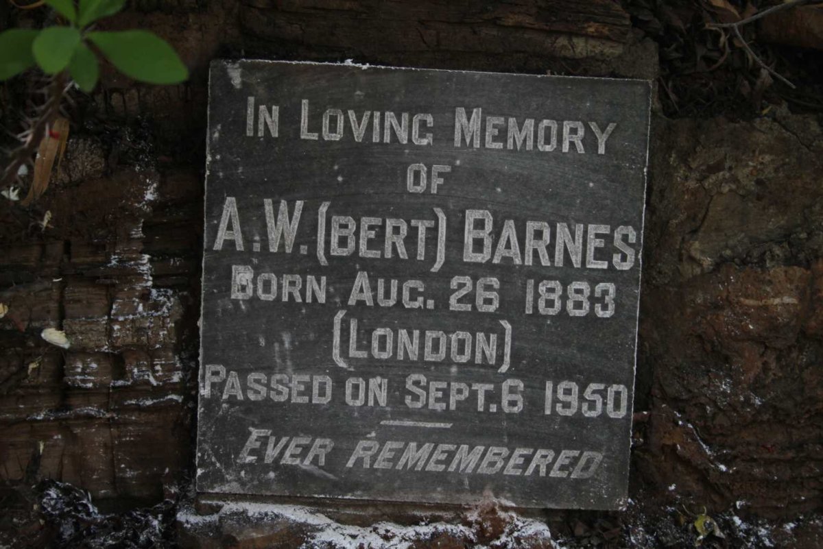 BARNES A.W. 1883-1950