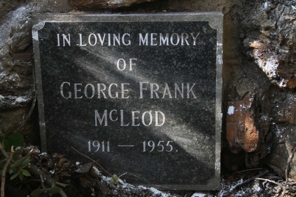 MCLEOD George Frank 1911-1955