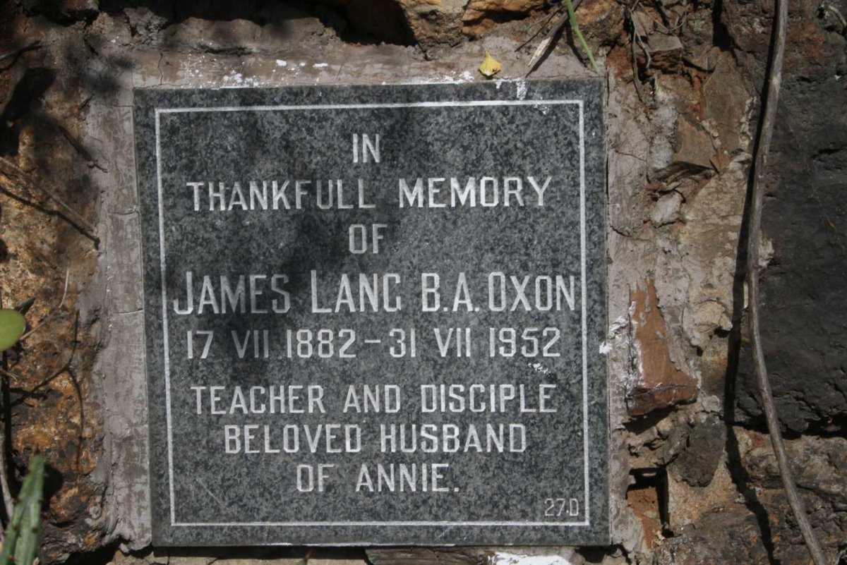 LANG James 1882-1952
