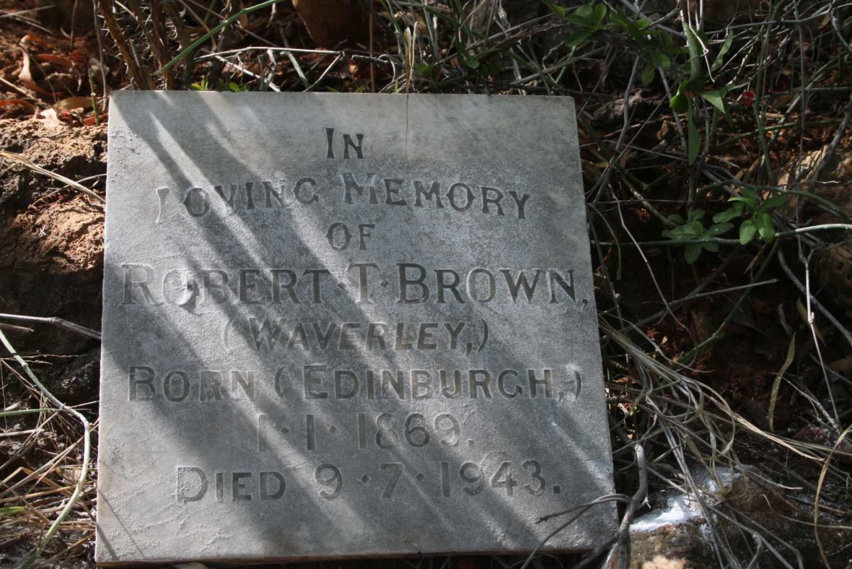 BROWN Robert T. 1869-1943