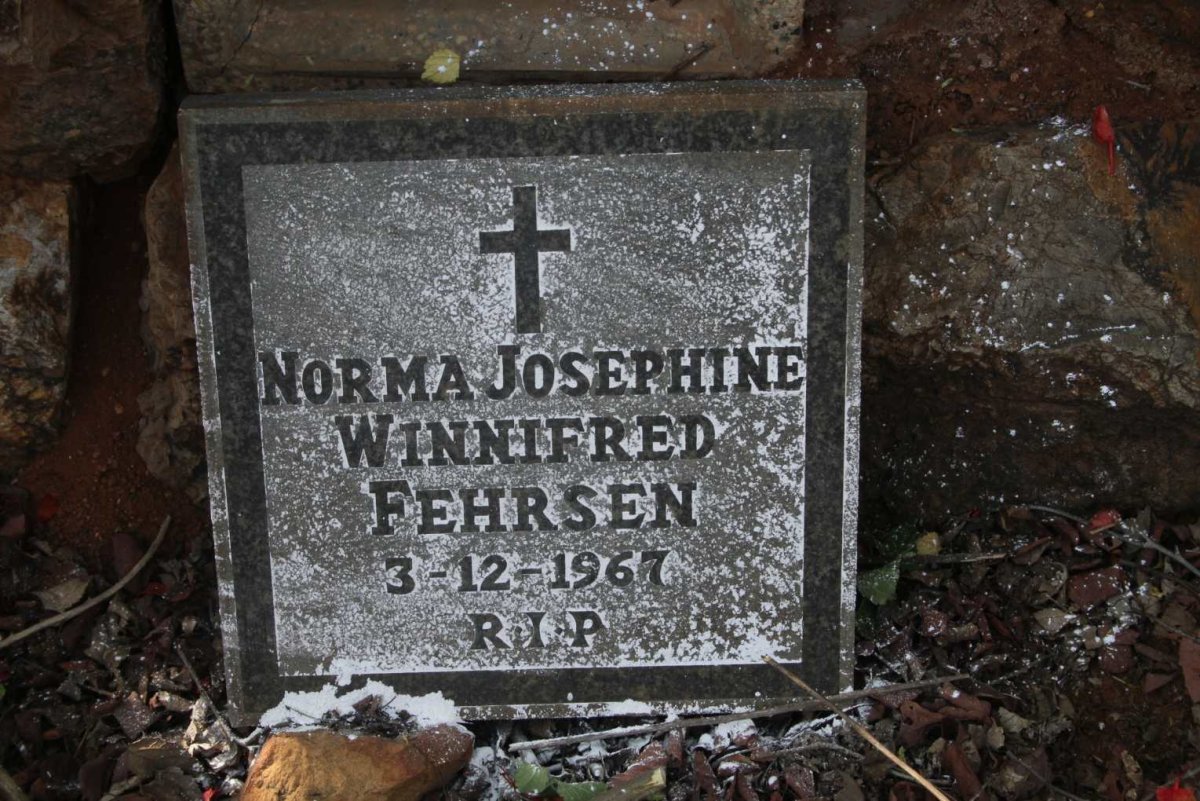 FEHRSEN Norma Josephine Winnifred -1967