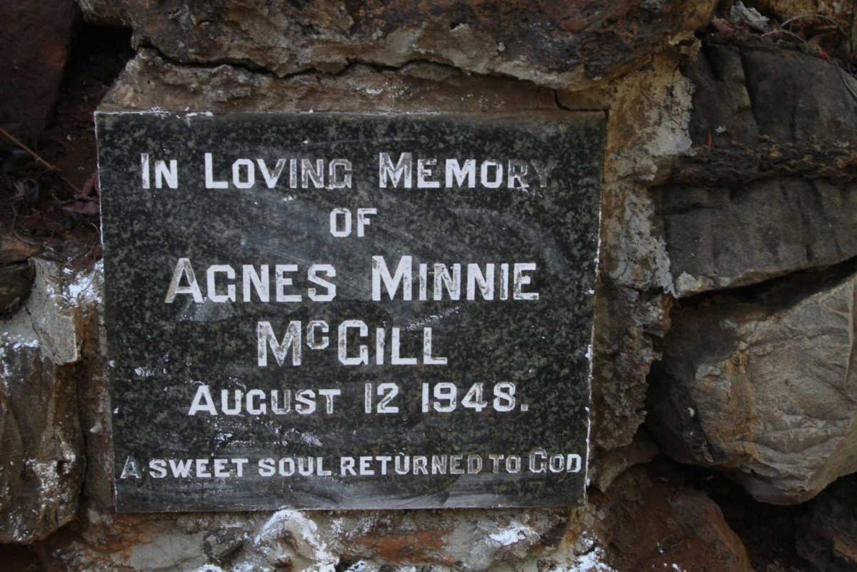 MCGILL Agnes Minnie -1948