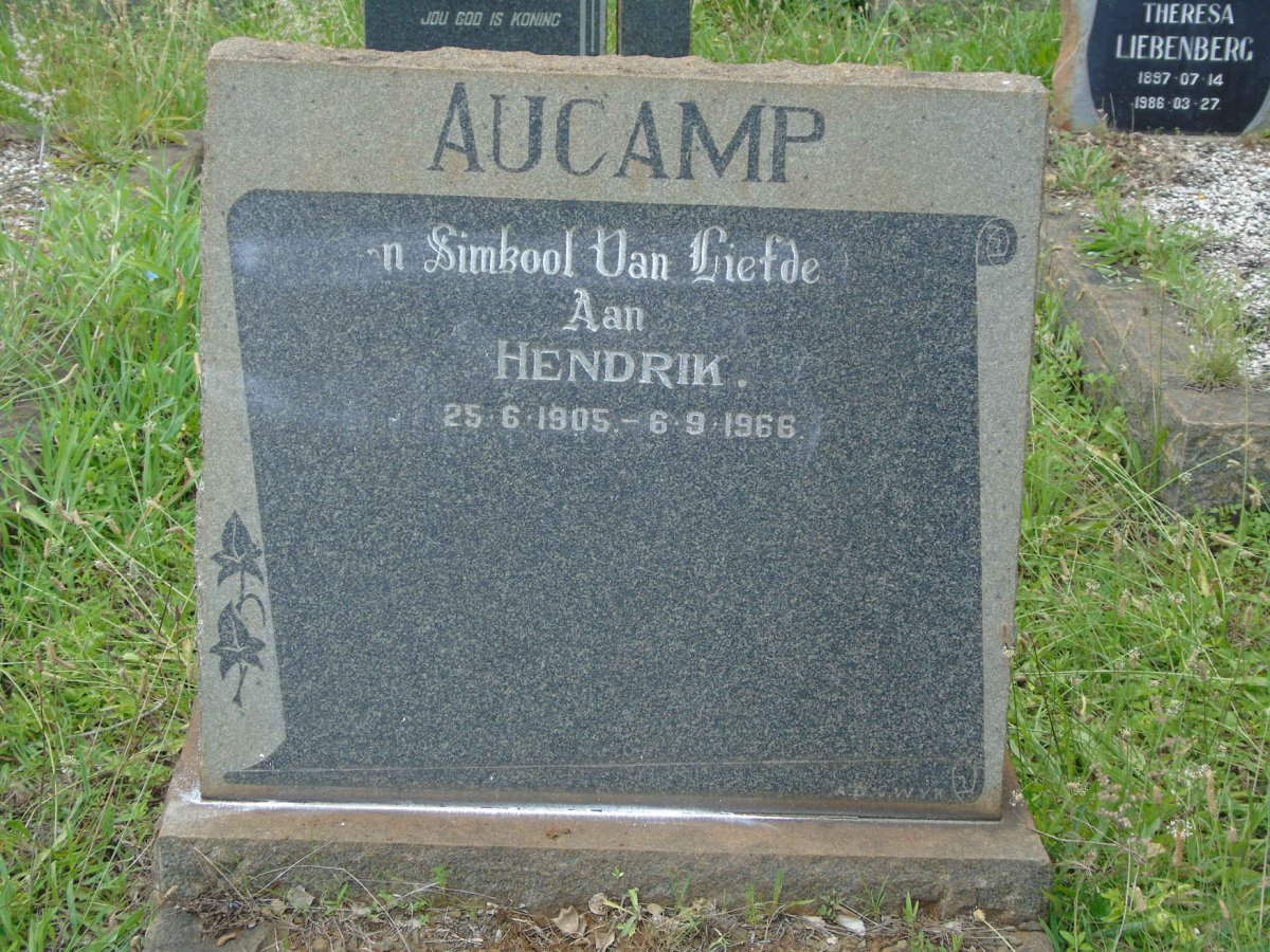 AUCAMP Hendrik 1905-1966