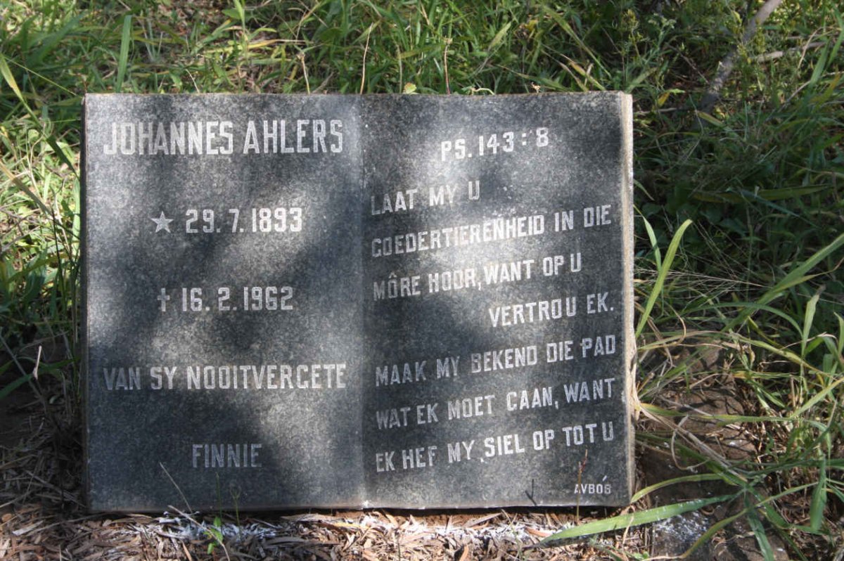 AHLERS Johannes 1893-1962