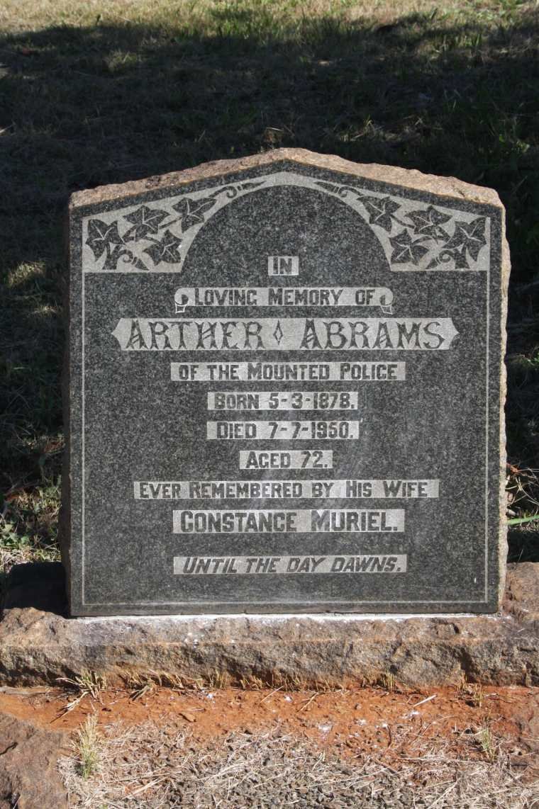 ABRAMS Arther 1878-1950