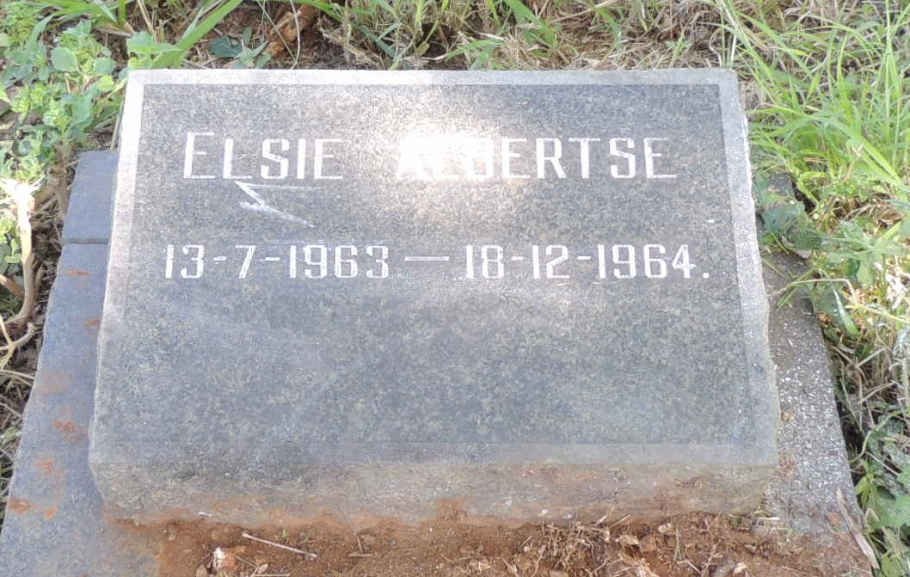 ALBERTSE Elsie 1963-1964