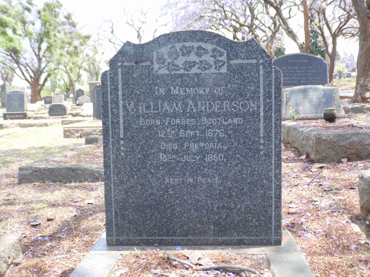 ANDERSON William 1876-1950
