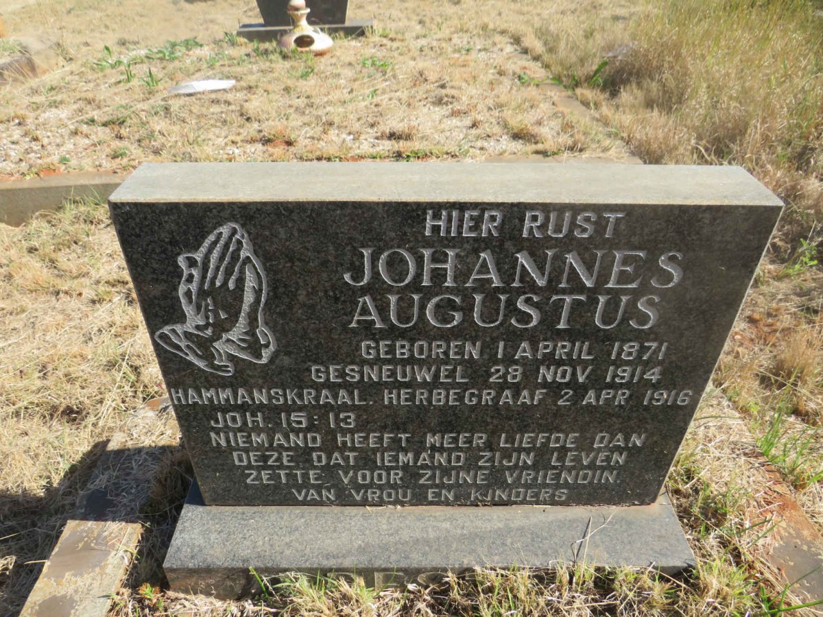 AUGUSTUS Johannes 1871-1914