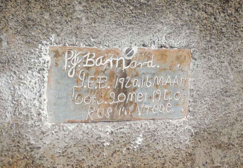 BARNARD P.J. 1920-1940