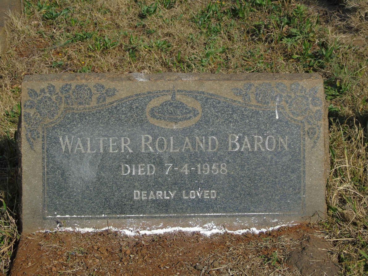 BARON Walter Roland -1958