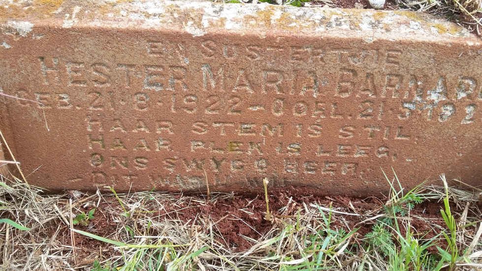 BARNAR? Hester Maria 1922-192?
