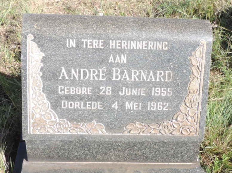 BARNARD Andre 1955-1962