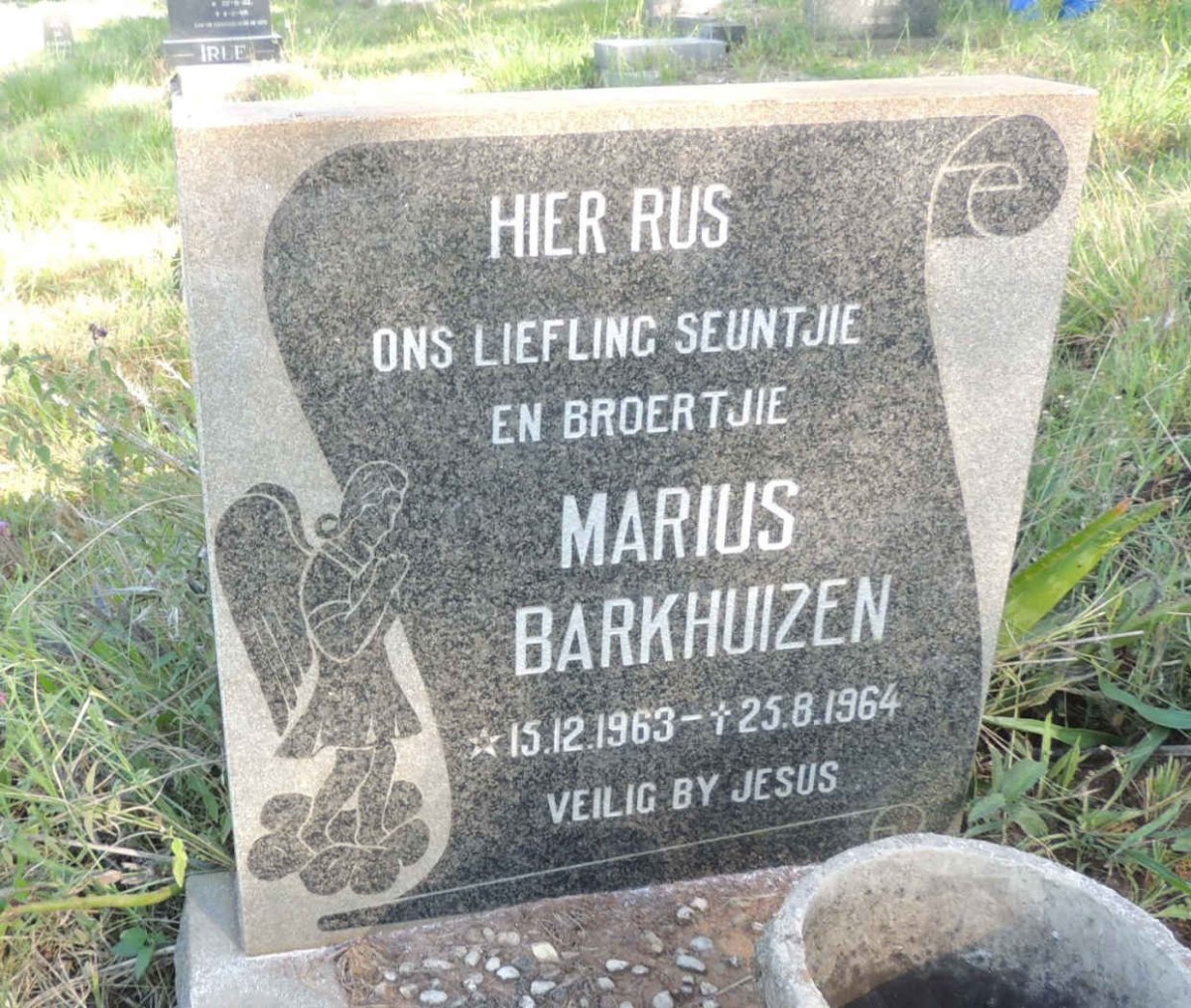 BARKHUIZEN Marius 1963-1964