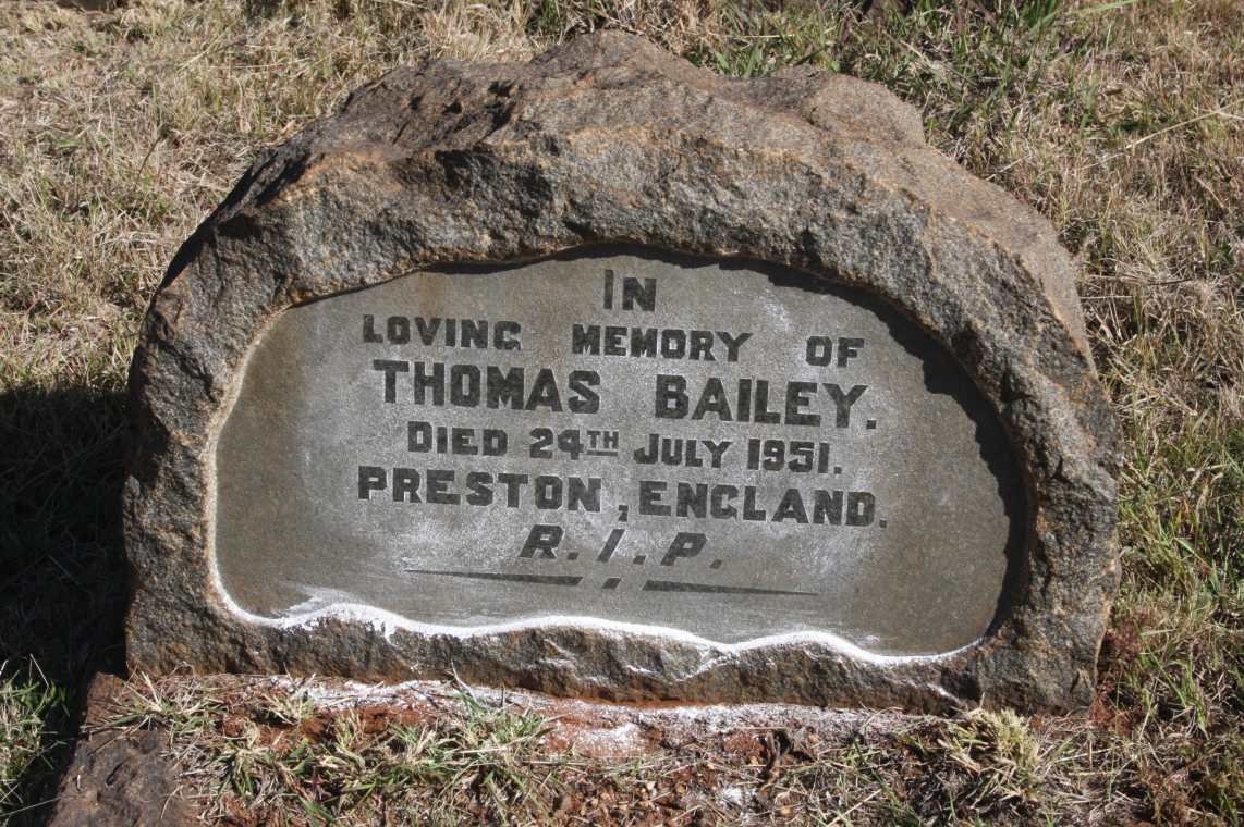 BAILEY Thomas -1951