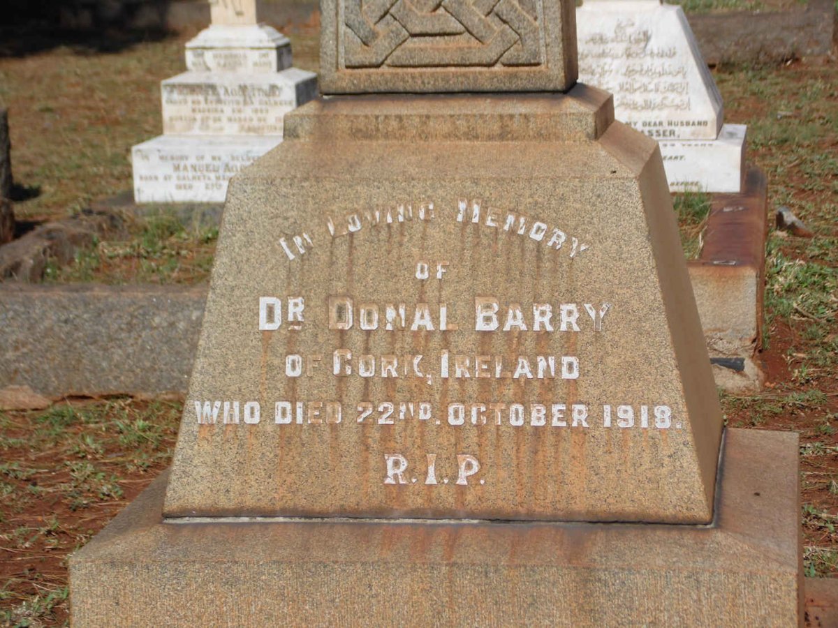BARRY Donal -1918