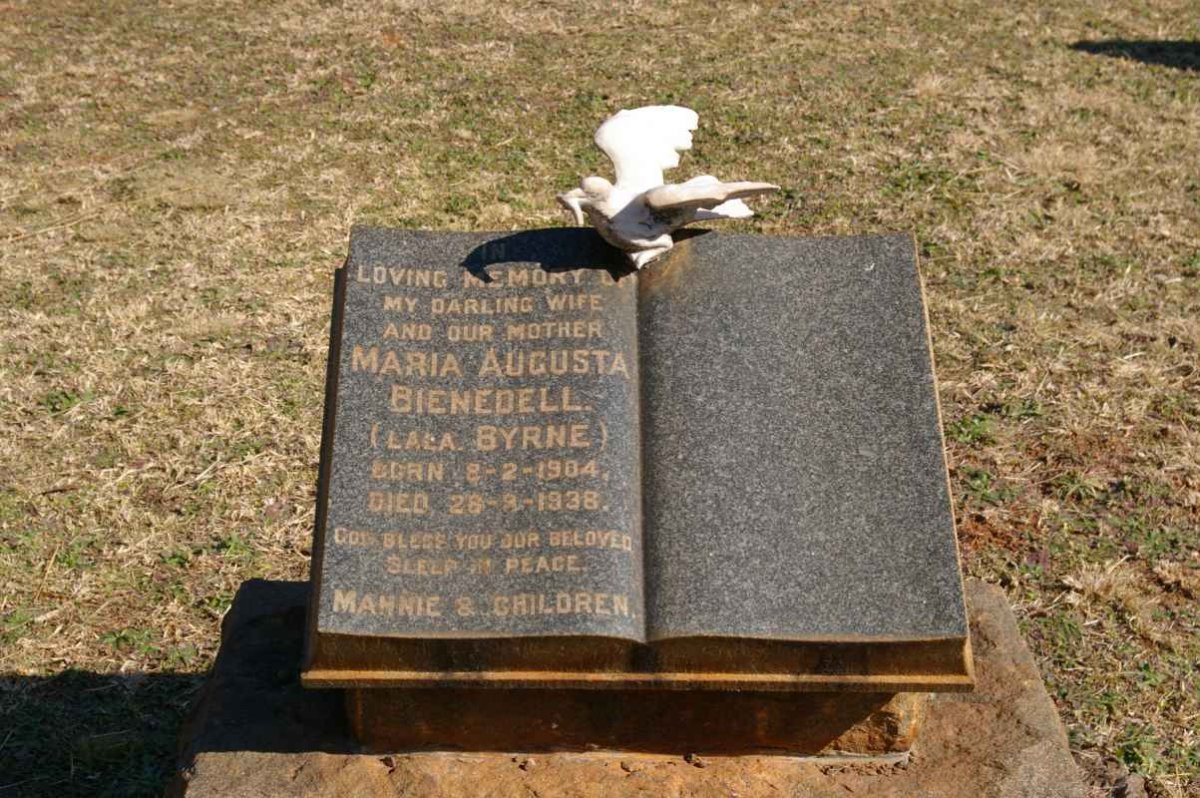 BIENEDELL Maria Augusta nee BYRNE 1904-1938