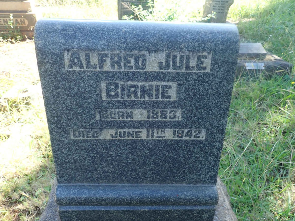 BIRNIE Alfred Jule 1883-1942