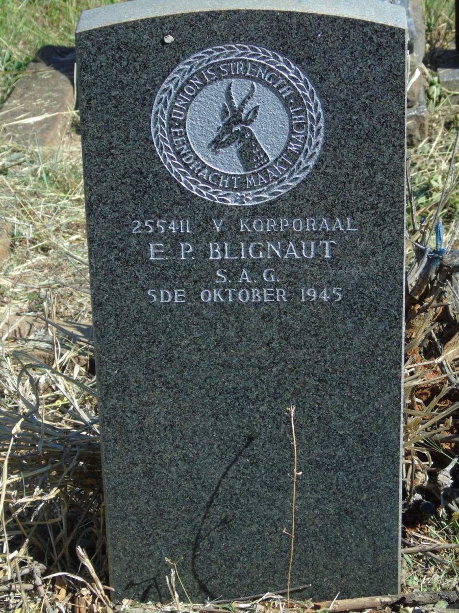 BLIGNAUT E.P. -1945
