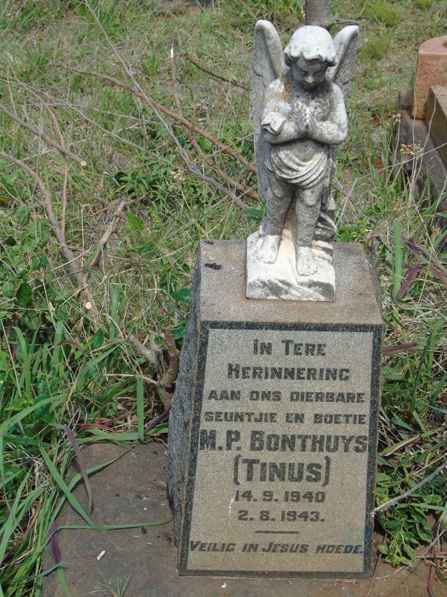 BONTHUYS M.P. 1940-1943