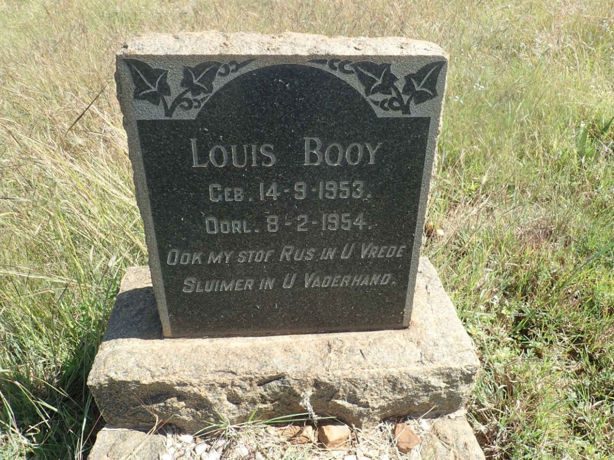 BOOY Louis 1953-1954