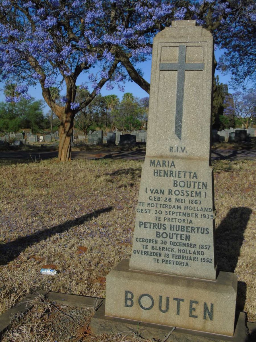 BOUTEN Petrus Hubertus 1857-1952 & Maria Henrietta VAN ROSSEM 1863-1939