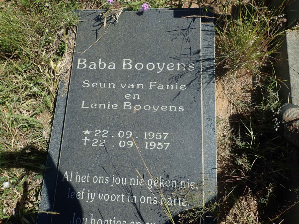 BOOYENS 1957-1957