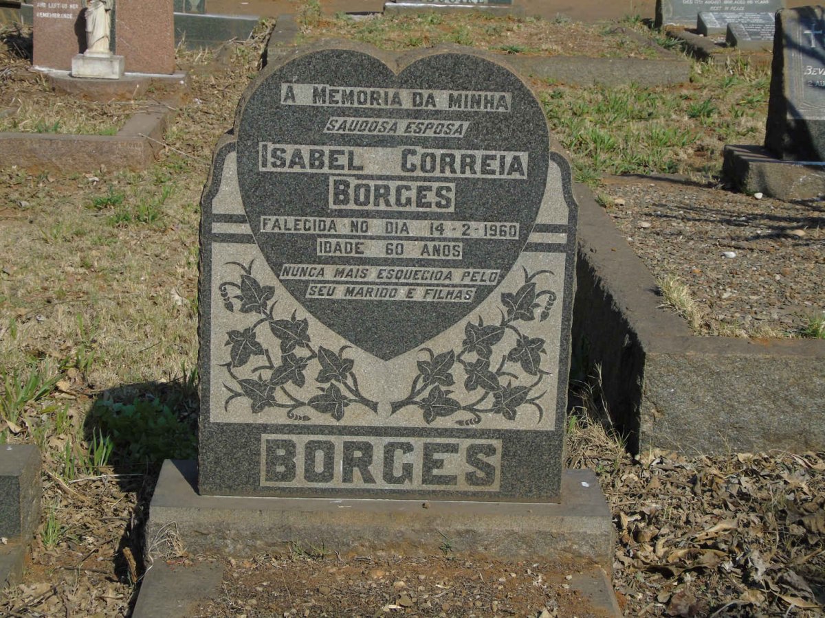BORGES Isabel Correia -1960