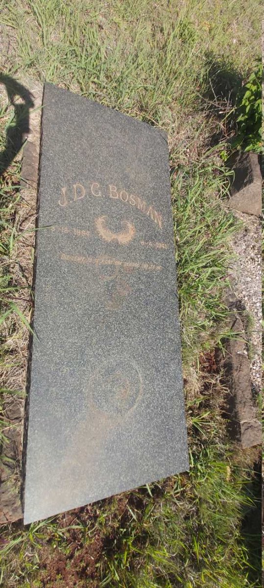 BOSMAN J.D.G. 1894-1949