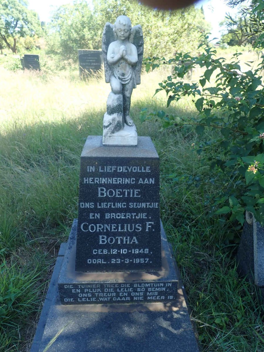 BOTHA Cornelius F. 1948-1957